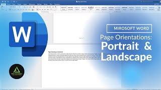 Portrait and Landscape Page Orientations within the same document: Microsoft Word