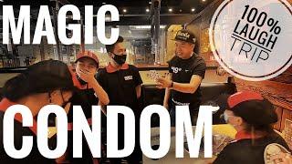 JEFF TAM NAG MAGIC NG KAKAIBANG CONDOM