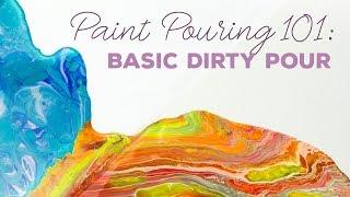 Paint Pouring 101: Basic Dirty Pour | DecoArt®