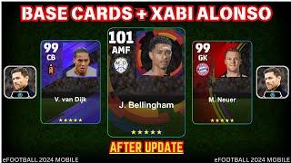 XABI ALONSO + BEST BASE CARDS  | Best Standard Cards | Efootball 2024 Mobile