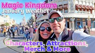 WALT DISNEY WORLD VLOG: Magic Kingdom Disneyworld Characters, Rides, Merch, Food & Fun