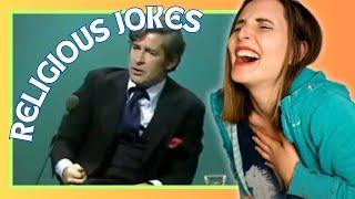 First Time Reacting To DAVE ALLEN! | RELIGIOUS JOKES