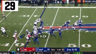 All 8 of Josh Allen’s throws from NFL top 100