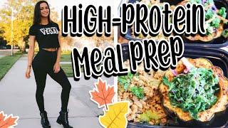 EASY HIGH-PROTEIN VEGAN MEALS | FALL INSPIRED