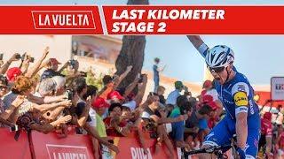 Last kilometer - Stage 2 - La Vuelta 2017