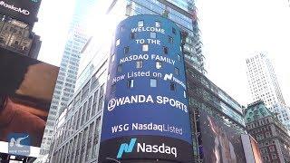 China's Wanda Sports makes public debut on Nasdaq