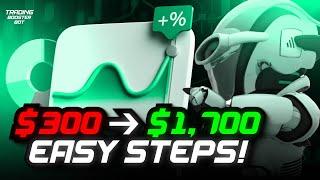 Binary options robot!  From $300 to $1,700 in a day with THIS method!