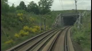 Cabride in Germany - aboard a DB ICE 3 train from Frankfurt to Koeln