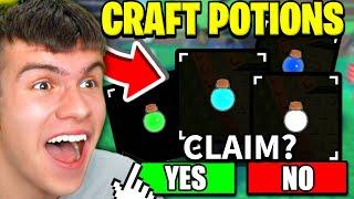 How To CRAFT ALL POTIONS Roblox SOLS RNG! UNIVERSE + HEAVENLY + HASTE + FORTUNE POTIONS!