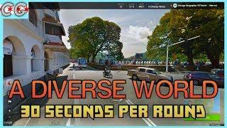 Geoguessr - A Diverse World 30 seconds per round