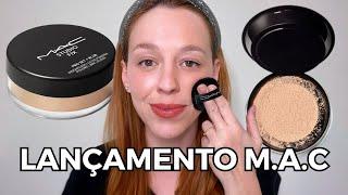 Testei: PÓ SOLTO STUDIO FIX PRO SET + BLUR | O novo pó da MAC Cosmetics