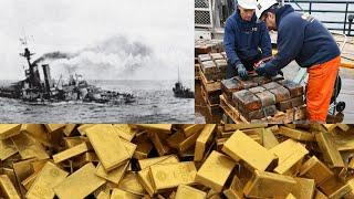 British WW2 shipwreck found with £173million of gold exposed in 'salvage of century'