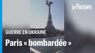 « Si on tombe, vous tombez » : une vidéo choc imagine Paris bombardée par des avions russes