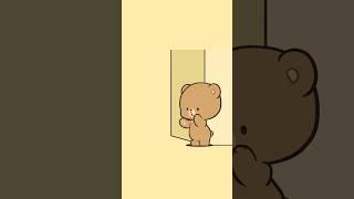 Scratch-scratch #shorts #milkmocha #milkandmocha #milkmochabear #bears #animation #cuteanimation