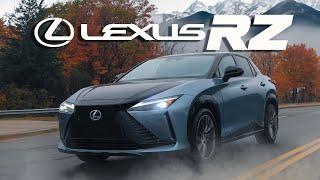 2024 Lexus RZ // BEST ALL ELECTRIC Luxury SUV or Just Hype?