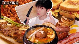 Real Mukbang:) Korean TOP 20 Cooking COMPILATIONS KOREAN HOME FOODS ㅣASMR MUKBNAG