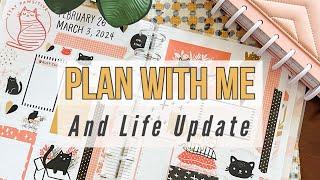 Plan With Me + Life Update - Creative Journal Spread Inspired By One of My Patrons! Happy Planner