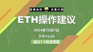 ETH走势分析，我们团队的操作建议。 #BTC #ETH #数字货币 #加密货币 #比特币