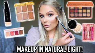 TESTING NEW MAKEUP IN NATURAL LIGHT *NO STUDIO LIGHTS* | KELLY STRACK