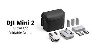 DJI Mini 2 Fly More Combo | Ultralight Foldable Drone, 3-Axis Gimbal with 4K Camera, 12MP Photos