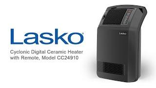 Lasko Cyclonic Digital Ceramic Heater with Remote, Model CC24910