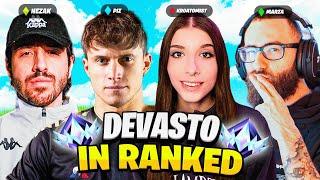 SQUAD PICCANTE in UNREAL con Marza, Nezak e Piz! *ranked* FORTNITE ITA