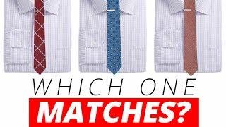 Matching Shirts & Neckties Every Time | Best Dress Shirt & Tie Combinations