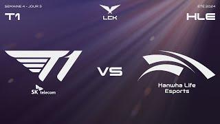T1 vs HLE, l'AFFRONTEMENT des TITANS | LCK Summer 2024