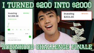 I Turned $200 into $2000! | 1000% PROFIT IN A WEEK!