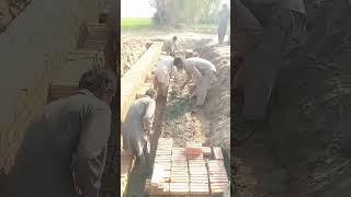 construction skills tutorial work | brick machinery work #road #construction #bridge #excavator