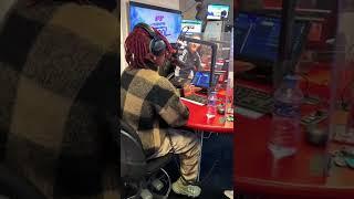 CKay singing Emiliana on Skyrock FM Paris