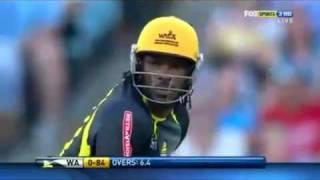 Chris Gayle bazigar hit 666446 in one over hd1080 - YouTube.bazigar