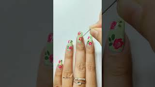 Rose DaySpecial Nail Art Design  #nailart #piubhol #youtubeshorts