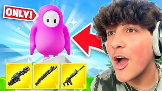 MYTHIC Fall Guys Loot CHALLENGE In FORTNITE