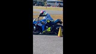 GSXR1000- Moto Gymkhana, Japan JAGE Cup Rd. 4 by Rank A rider, Haruhiko Tsujiie #Shorts #suzuki