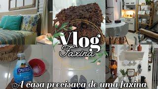 VLOG  FAXINA PESADA NO QUARTO E COZINHA/ ME SURPREENDI COM O RESULTADO FINAL