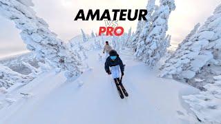 Attempting to Tree Race a World Cup Pro Skier…