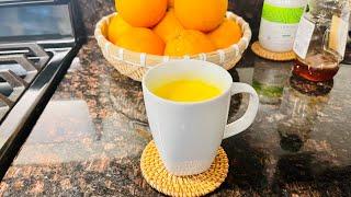 The Miraculous Turmeric tea with milk አስደናቂው የእርድ ሻይ በወተት