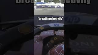 Charles Leclerc ate something bad [Voiceover +  Audio edit]— #charlesleclerc #leclerc #f1