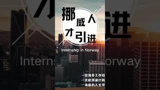 德国、荷兰、丹麦、挪威、瑞典欧洲五国，实习工作岗位，工作同时取得永居，欢迎合作代理