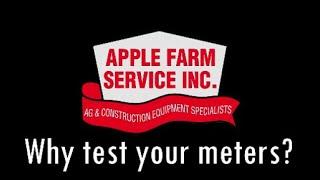 Why test your planter's meters?