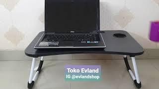 Stand Meja Laptop Lipat Foldable Notebook Desk Table