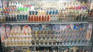 Vintage Kenner Star Collection: Reconstruction on the top and international shelves.