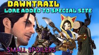 FFXIV: Dawntrail Special Site - Character Lore Added! - Spoilers