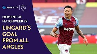 Premier League | Moment of Matchweek 29 - Lingard's Goal From All Angles