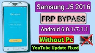 Samsung J5 2016 Frp Bypass | Samsung J510 Google Account Remove | J5(2016) Android 6.0.1 Frp Bypass