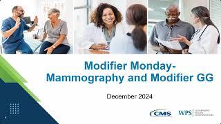 Encore: Modifier Monday- Mammography and Modifier GG