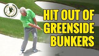 HOW TO HIT OUT OF GREENSIDE BUNKERS