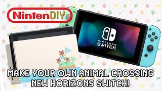 NintenDIY - Make your own Animal Crossing Nintendo Switch for LESS THAN $50!