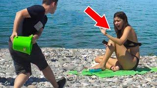  Throwing water on people prank  - Best of Just For Laughs 